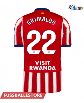 Günstige Atletico Madrid Alejandro Grimaldo #22 Heimtrikot 2026-27 Kurzarm
